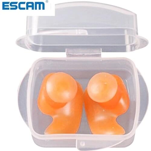 Ear Plugs Silicone Ear Protection Earplugs For Sleeping Foam Plug Anti-Noise Ear Protectors Noise Reduction Hearing Protection