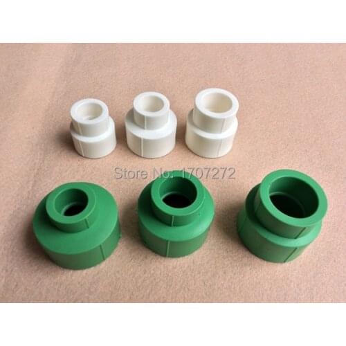 Free shipping32mm x 25mm Inner Dia Connection PPR Adapter Reducer Coupler Pipe Fittings,Hot Melting Welding 32/25mm,S32*25