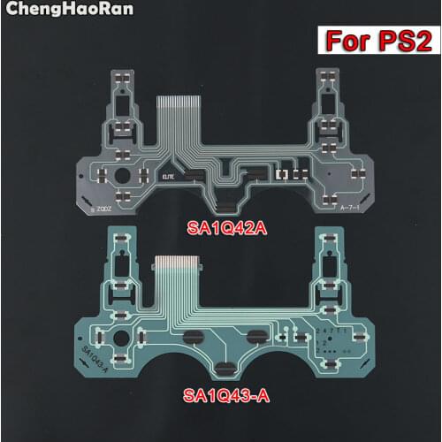 ChengHaoRan Circuit Board PCB Ribbon for Sony PS2 H SA1Q43-A Controller Conductive Film Keypad Flex Cable For PS2 SA1Q42A