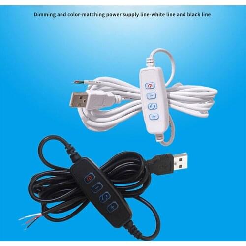 DC 5V LED Dimmer USB Port Power Supply LineWith ON OFF Switch Adapter