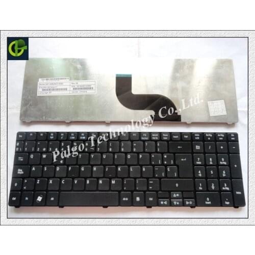 Spanish Keyboard For Packard Bell NEW90 PEW91 NEW95 PEW71 PEW72 PEW76 PEW96 TK11 TK13 MS2291 P5WS6 MS2230 Black SP Teclado