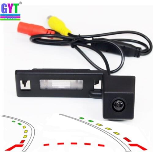 Dynamic Trajectory Tracks car Rear View Reversing parking Camera for Audi A5 A4L TT Q5 car Backup Reverse camera