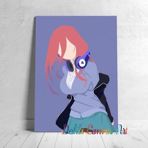 Canvas Nakano Miku Anime Pictures Home Decoration Manga Paintings Poster HD Prints Wall Art Modular Living Room Framed