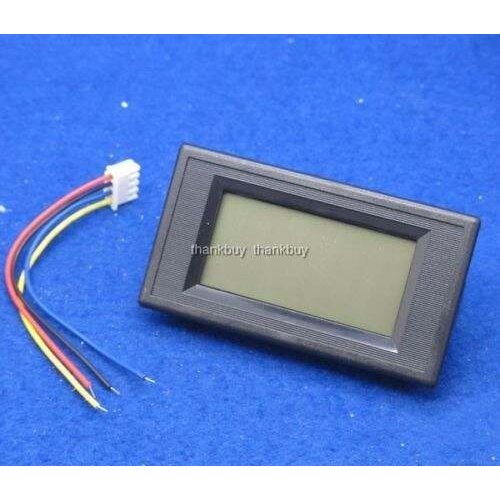 Battery Monitor DC +/- 20A Digital LCD Ammeter /amp Meter Charge Discharge Built-in shunt for AC DC 9V-12V car