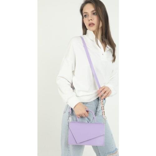 2021 New Season Pieced Womens Shoulder Bag Lilac Blue White Black Orange Beige Red Pink