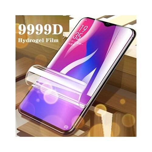 Full Coverage For OPPO A91 Hydrogel Film Protective On A91 2020 Screen Protector Film Not Tempered Glass