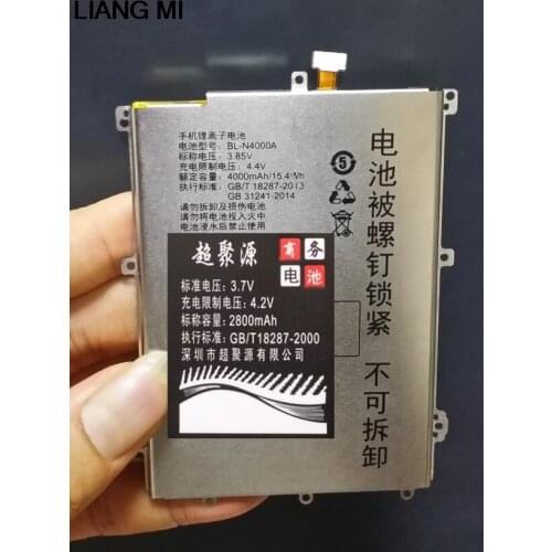 Retail 4000mAh BL-N4000A New Replacement Battery For Gionee GN5003 gn5003s V187PRO High Quality with Repair Tools