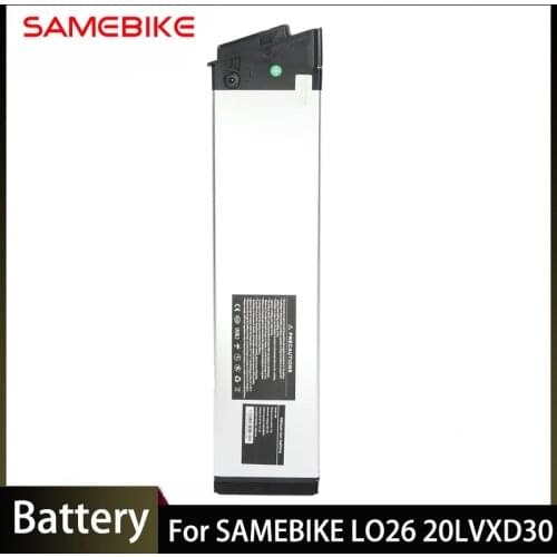 Original for SAMEBIKE LO26 20LVXD30 Removable Battery 48V Ebike Battery 48V 10.4Ah Folding Built-in Electric Bike Battery