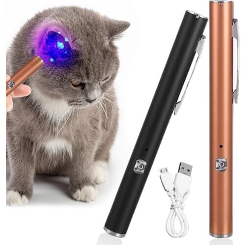 Cat Dog Moss Light Pet Fungus Detection USB Charging Lamp Outside The Pet Skin Disease 365nm UV Black Mirror UV Detection Lamp