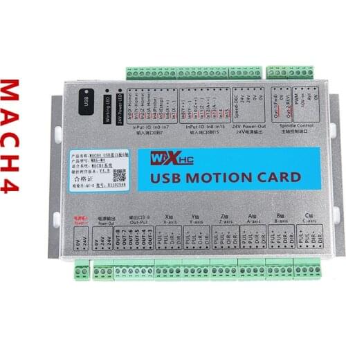 MK6-M4 XHC USB Cnc controller Mach4 CNC Motion Control Card Breakout Board 2000KHz 6axis
