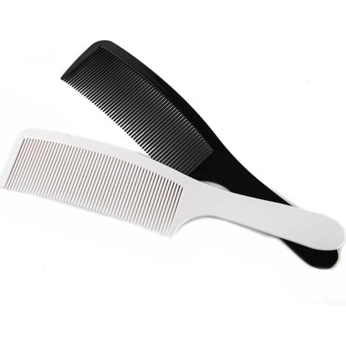 1 Pc Curved Shaver Hair Clipper Cutting Comb Barber Flat Top Anti-static Salon Comb