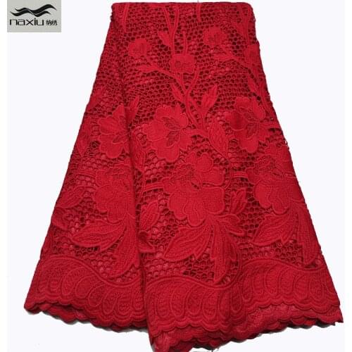 Madison African French Guipure Lace Fabric 2021 High Quality Lace Nigerian Cord Lace Fabrics For Wedding Dress Sewing