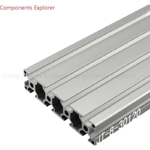 Arbitrary Cutting 1000mm 30120 Aluminum Extrusion Profile,Silvery Color