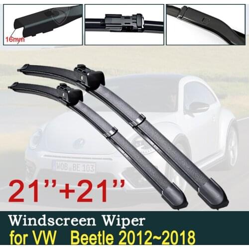 Car Wiper Blade for Volkswagen VW Beetle New Beetle 2012~2018 Front Windscreen Windshield Wipers 2013 2014 2015 Car Goods