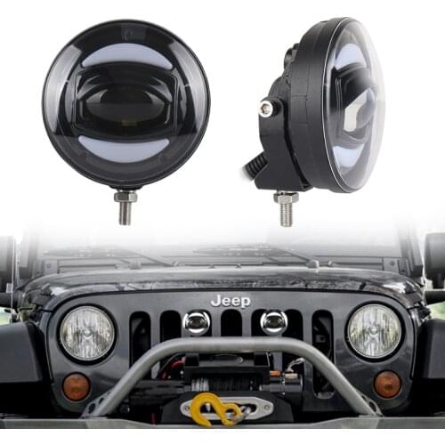 New White DRL 12V 30W Offroad Led Fog Light for Off-road vehicle Fishing Boat Lighting