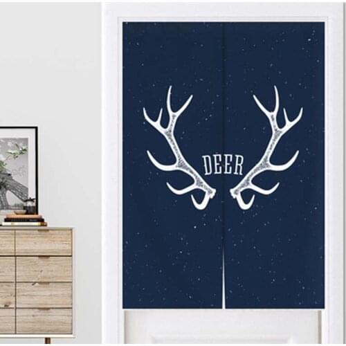 Northern Europe Style Decorative Kitchen Anti-smoke Door Partition Curtain Homestay Restaurant Bathroom Toilet Window Screens