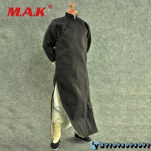 ZYTOYS 1/6 ZY15-14 Kung Fu Robe Clothes Model For 12inch Male Soldier Figure Toy Men Clothes Set