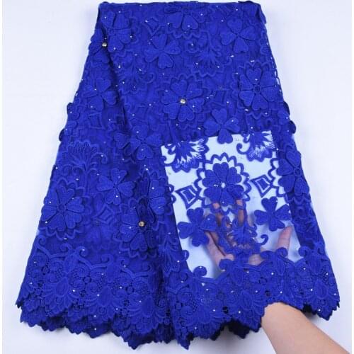 2019 Newest 3D Applique Milk Silk Lace French African Mesh Lace Fabric High Quality Nigerian Lace Fabric For Wedding Dress A1642