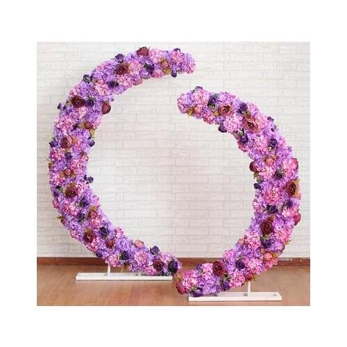 The new wedding supplies. Iron moon style flower. Flower arches