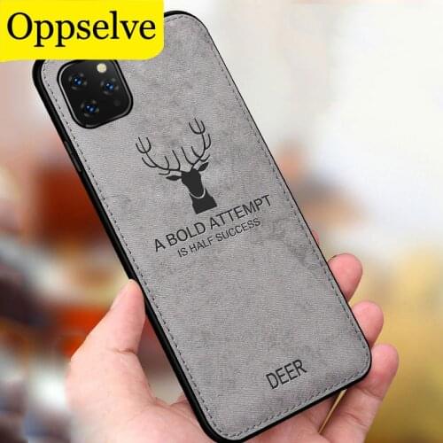 New Fabric Ultra Thin Canvas Silicon Phone Case For iPhone 12 11 Pro Max XS Max XR X Cloth Texture Soft Protective Cover Capinha