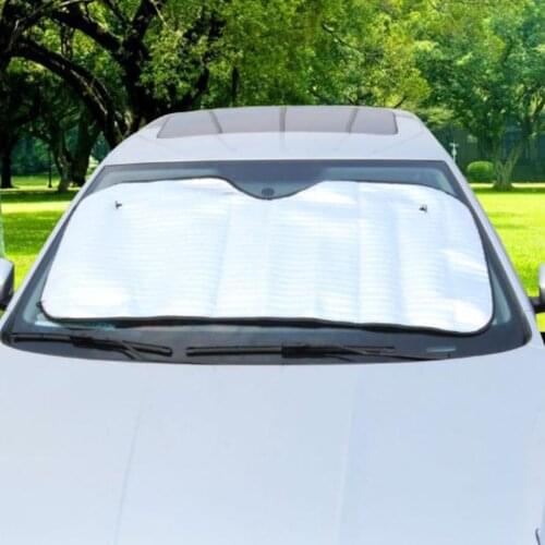 New Car Single-sided Sunshade Car Front Window Sun Shade Aluminum Foil Insulation Sun Block Window Windshield Cover