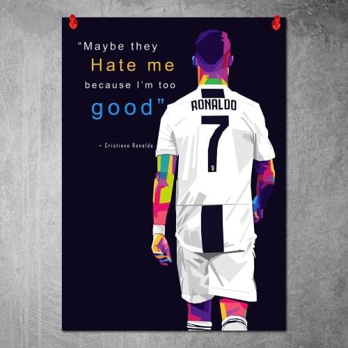 Canvas Poster Because I'm Good Wall Art Painting Posters and Prints Wall Pictures for Home Decor No Frame