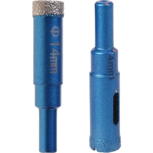 Durable Diamond Coated Core Drill Bit Dry Drilling for Glass Marble Granite