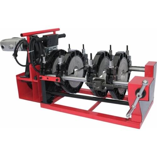 Manual Type Butt Welding Machine PE Fusion Welding Machine Pipe Hot Melt Machine Digital Display PE Butt Fusion Welder 90-250