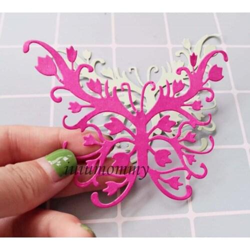 Cutting Dies Flower Butterfly Stencil Embossing 2020 Embossing Paper Card Craft