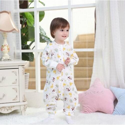 Summer gauze sleeping bag for infants Baby clothes Sleep bottoms Sleep sets Sleep tops baby Blanket Sleepers one-piece garment