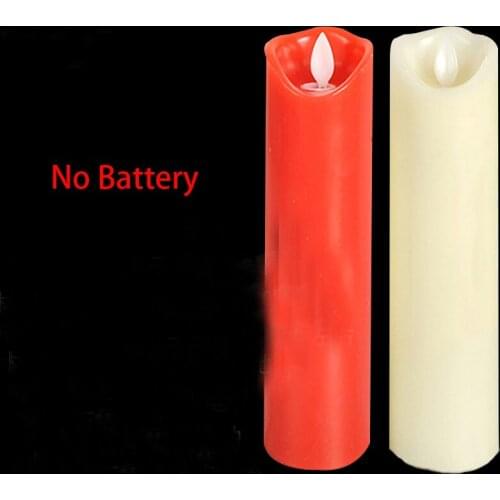 Sky Children of Light Cosplay Candles Lights LED Flameless Candle Light Smooth Flickering Candle Light Battery Operated for Home