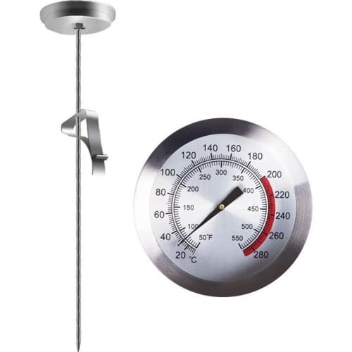 Dial Thermometer - Instant Read , 9" Stainless Steel Frothing Thermometer Best For The Coffee Drinks and Milk Foam