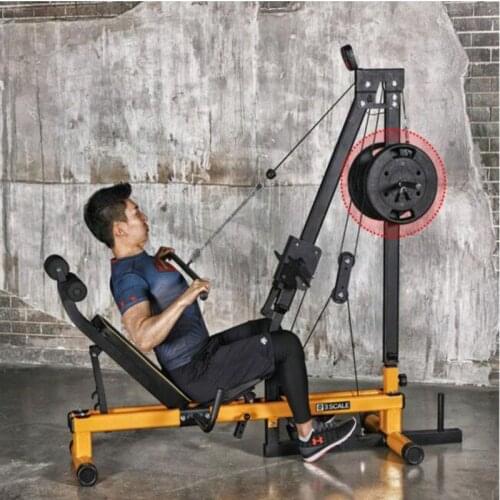 Gym Home Inverted Pedal Trainer 45 Degree Inclined Squat Machine Commercial Leg Strength Training Fitness Equipment