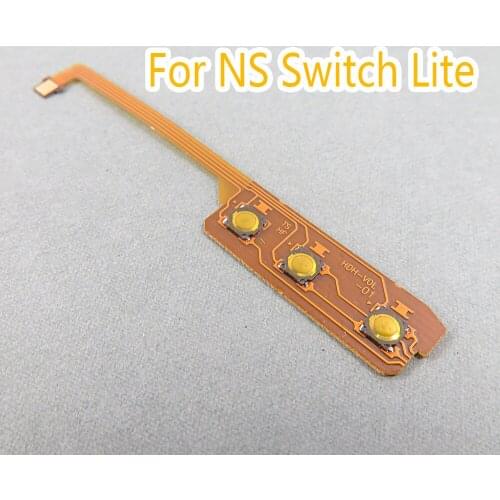 20PCS Replacement On Off Power Volume Button Ribbon Flex Cable Wire Cord for NS Switch Lite Replacement Parts
