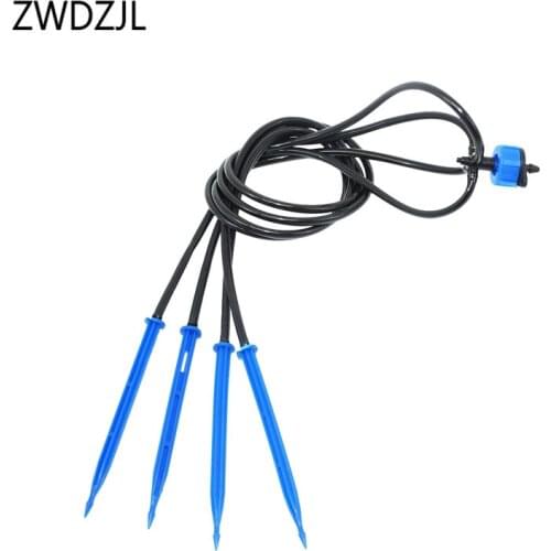 4L 8L micro drip system 4-way arrow drip emitter drip dropper micro irrigation system water drop garden 20set