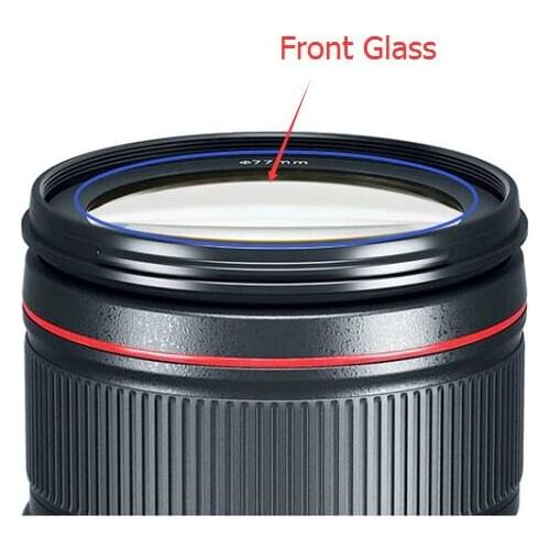 Free shipping New First Front zoom Lens Glass For Canon EF 24-105mm 24-105 f/4L IS II USM Lens Repair Part (Gen 2)