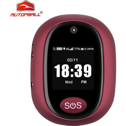 4G GPS Tracker Children HD Camera Waterproof IP67 Mini GPS Tracker SOS Geo-fence Child GPS Locator WiFi LBS Audio Call Free APP