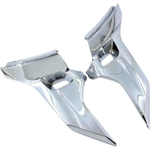 Chrome Motorcycle Side Cover Fairing Protectors Moto Frame Decoration case for Honda Goldwing GL1800 2012 2013 2014 2015