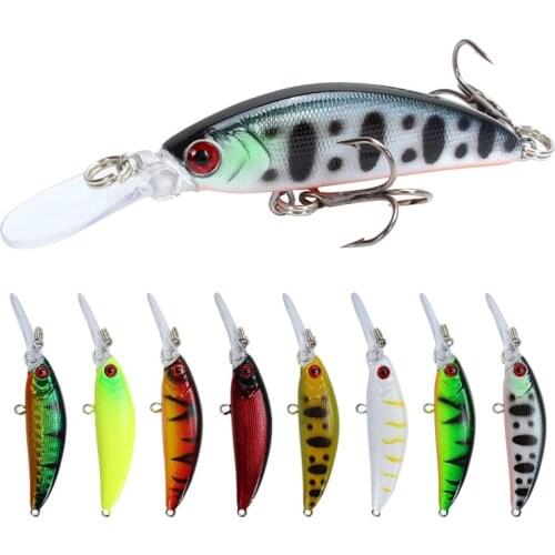 1Pcs Fishing Lures Sinking Minnow Bait 70mm 6g Artificial Bait Wobbler Hard Bait Perch Carp Jiging Pesca Fishing tackle Lure