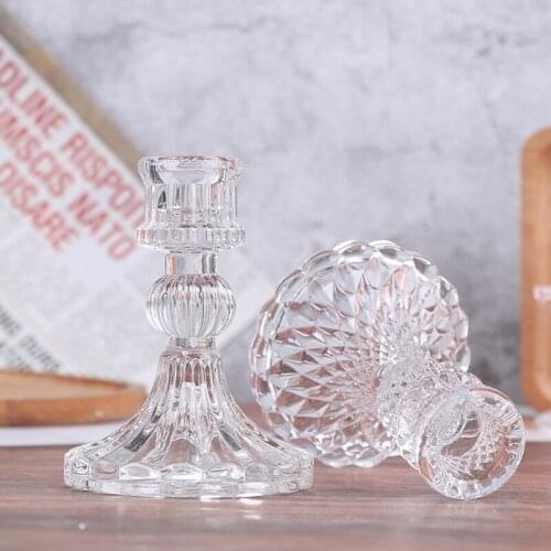 JETTING Decorative Glass Candlesticks