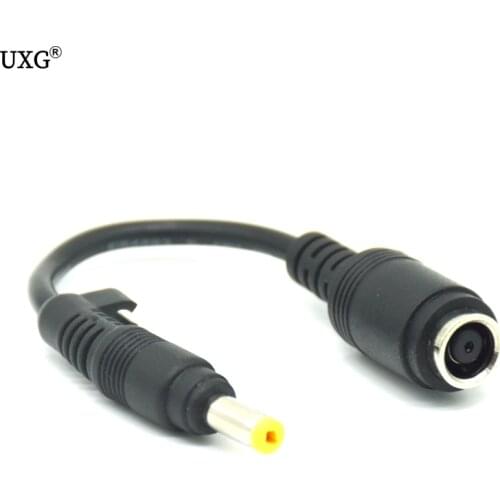 For HP DC power adapter cable current output cable 7.4 * 5.0 Female to 4.8 * 1.7mm male cable small yellow socket