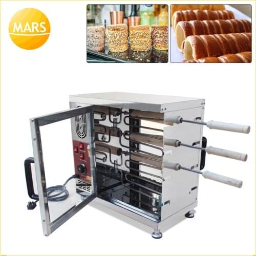 Commercial Chimney cake machine;kurtos kalacs chimney cake baking oven machine;chimney cake roller