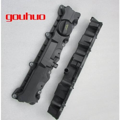 Valve Chamber Cover Assembly with Gasket 16V for Peugeot 206 307 308 C2 Citroen Elysee Sega 1.6 Intake and exhaust 2pcs