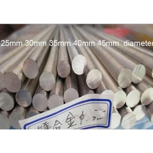 25mm 30mm 35mm 40mm 45mm 99.99% AZ31B AZ91D magnesium rod Mg stick Magnesium bar Magnesium alloy round bar scientific research