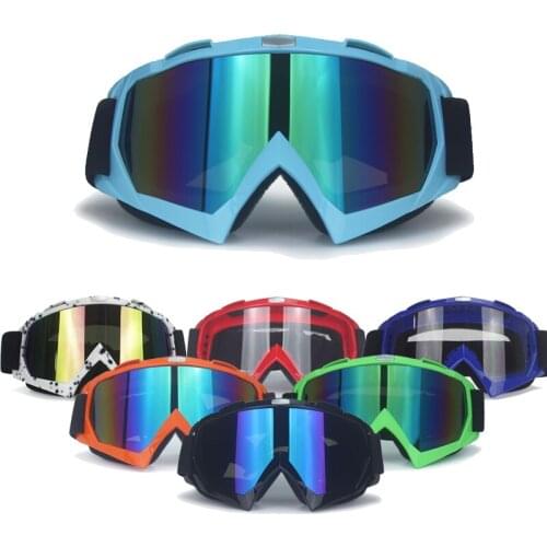 Motocross Glasses Off-Road Dirt Bike ATV DH MX Motorcycle Glasses Racing Eyewear Skiing Motocross Goggles Replaceable Lens