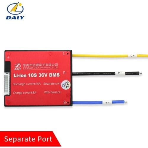 Daly BMS PCB Board 10S 36V 20A 18650 3.7V Li-Ion Li-Polymer Batteries bms board With balance function for balancer battery