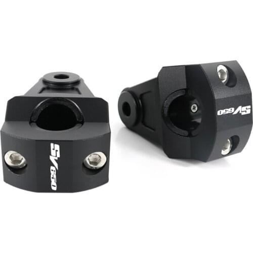 Fit For Suzuki SV650 1999-2012 2016-2019 7/8" 22mm Motorcycle CNC Aluminum Handlebars Fat Bar Mount Risers SV650