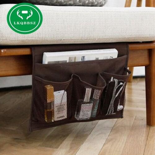 Bedside Storage bag Hang household bed Sofa hanging Sundries ,Magazines, remote control,books, phone,Tissue Holder Organizer