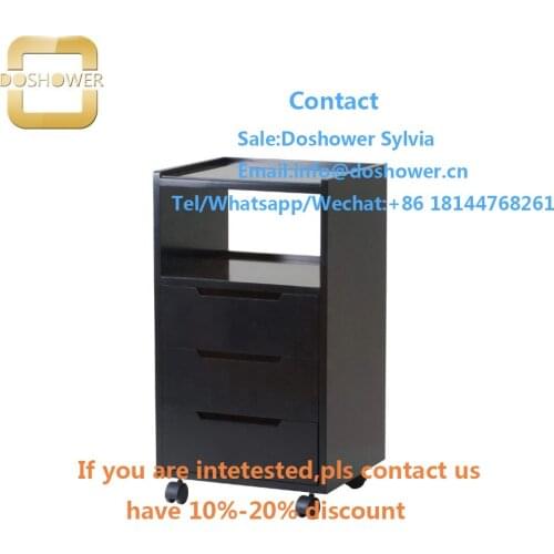 Salon furniture with salon trolley box drawer for pedicure cart