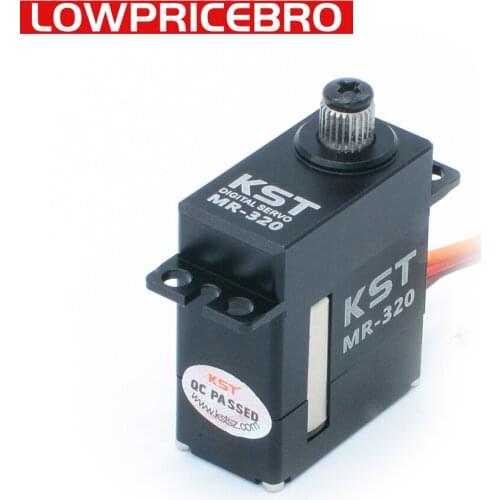 KST MR320 8.4v 5kg 0.08sec Metal Gear Digital Servo Motor for Drone UAV RC Car Boat Robot Arm Helicopter Airplane